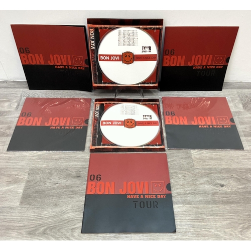78 - Seven tour programmes for Bon Jovi's 'Have A Nice Day Tour 2005-2006,' two variants