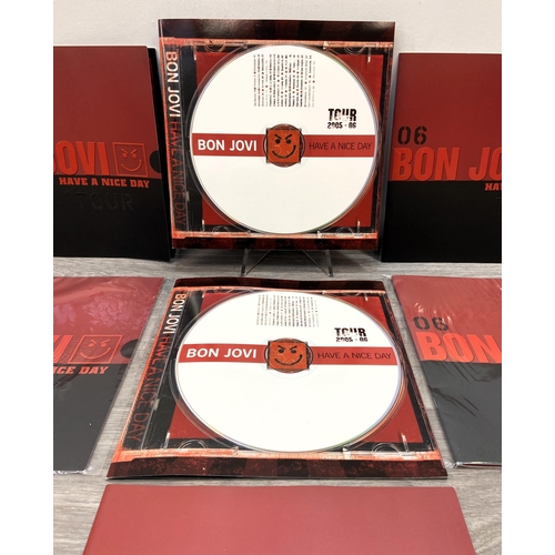 78 - Seven tour programmes for Bon Jovi's 'Have A Nice Day Tour 2005-2006,' two variants