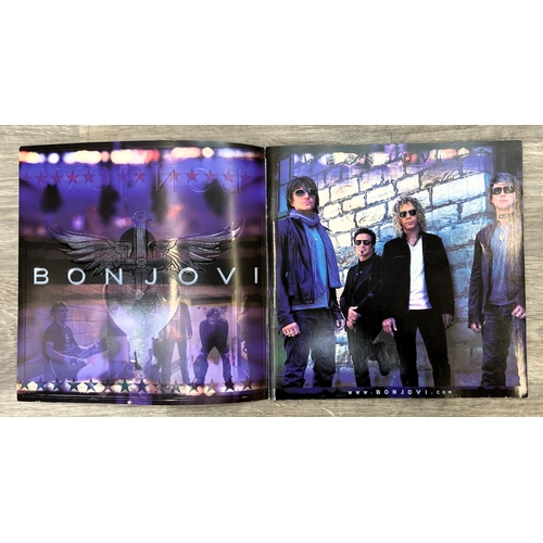 79 - Nine tour programmes for Bon Jovi's '2011 Live Tour' (Greatest Hits), two variants, four European an... 
