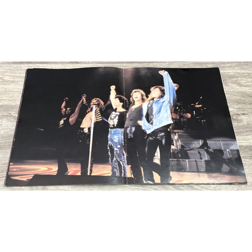 83 - Three items from Bon Jovi's 'Jersey Syndicate Tour': one ticket stub for Wembley Arena, London, Wedn... 