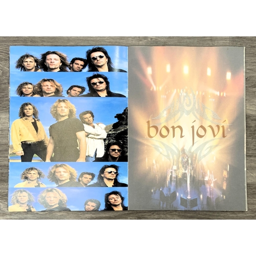 84 - Four items from Bon Jovi's 'These Days Tour': one 1995 UK tour programme featuring 24 pages of conce... 