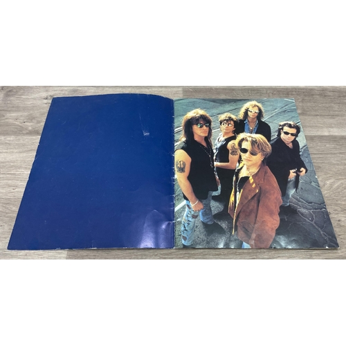 87 - An official Bon Jovi 'I'll Sleep When I'm Dead' 1993 UK tour programme together with a ticket for Th... 