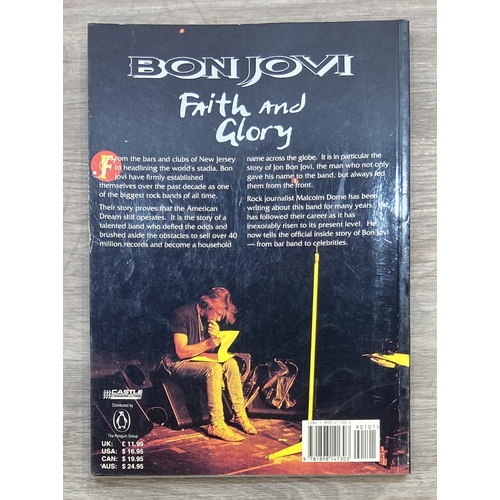 94 - Four books and one comic to include Rock 'N' Roll Comics #3 'Bon Jovi,' published by Revolutionary C... 