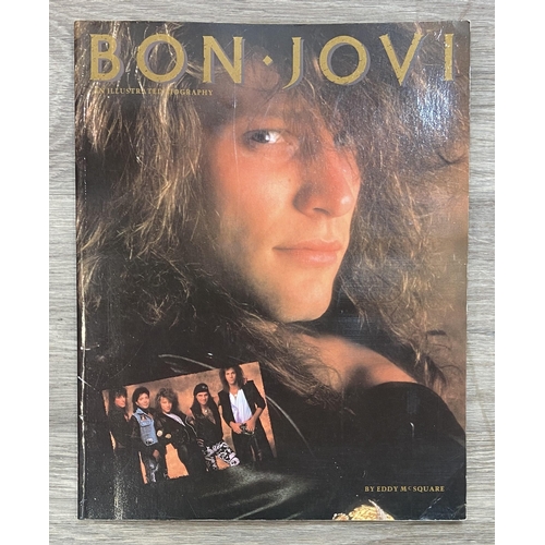 94 - Four books and one comic to include Rock 'N' Roll Comics #3 'Bon Jovi,' published by Revolutionary C... 