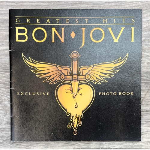96 - A collection of memorabilia from the Bon Jovi Live Tour 2011 (Greatest Hits), to include a VIP lamin... 