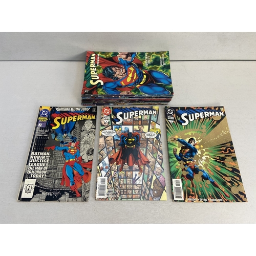 629 - Twenty five comics to include Superman, The Amazing Spider-Man, Batman, Avengers, Hulk, X-Men, Wolve... 
