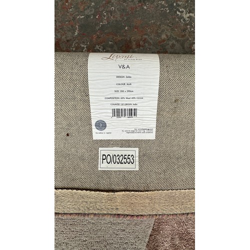 56 - A Luxmi by Flair Rugs Zelda multicoloured rug - approx. 290cm x 200cm