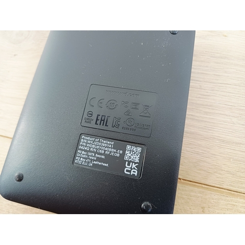 A collection of external computer memory storage devices to include ...