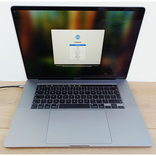 A factory reset and activation lock free Apple A2141 MacBook Pro laptop ...