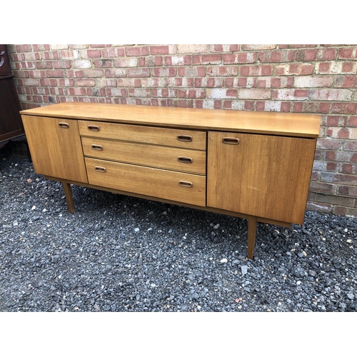 1 - A teak sideboard by Nathan furniture 184x44x75