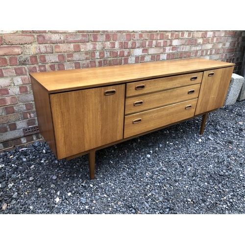 1 - A teak sideboard by Nathan furniture 184x44x75