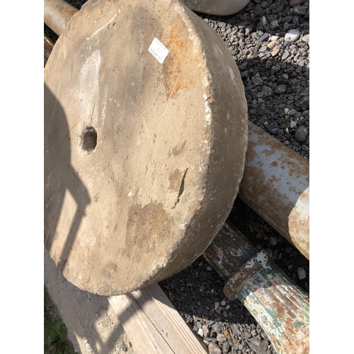 87 - A vintage stone grinding wheel