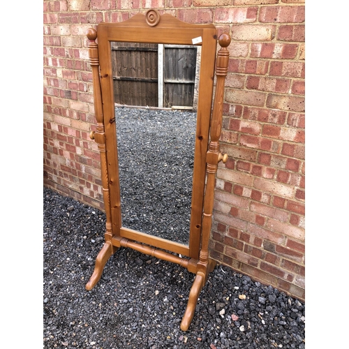 99 - Pine Cheval mirror