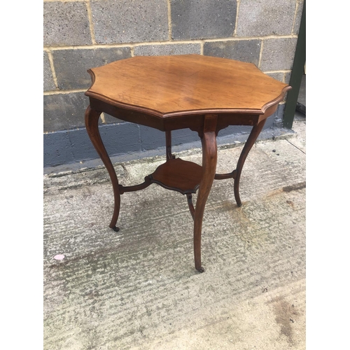 119 - A mahogany occasional table