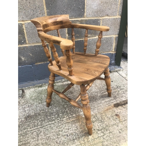 122 - A smokers bow elbow chair