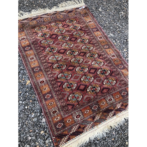 199 - A oriental Patterned rug 103x150