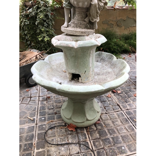 269 - A resin three tier water feature