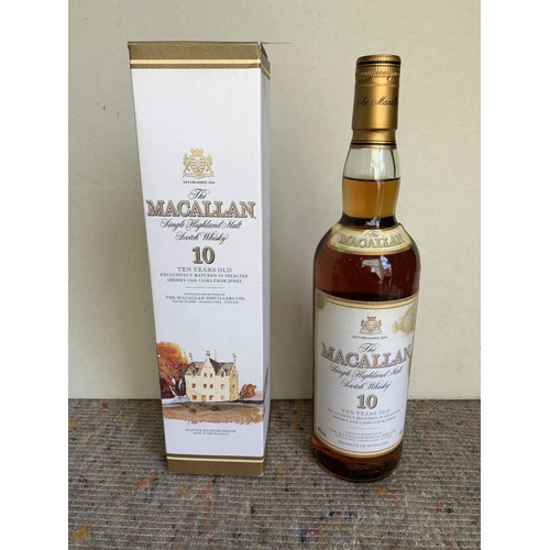 444 - New boxed The MacAllan single Highland Malt scotch whiskey 70cl