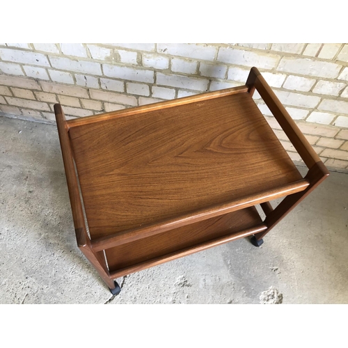 79 - A Danish teak tea trolley