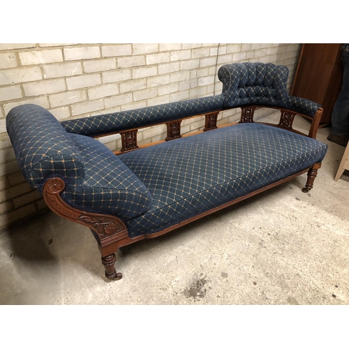 An Edwardian Double End Chaise Lounge