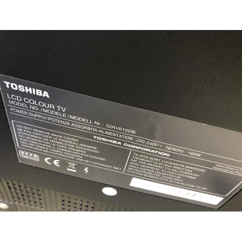 58 - A Toshiba flat screen TV