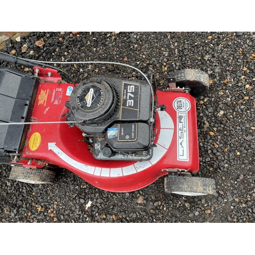 222 - A laser rotary mower