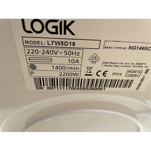 291 - A logik washing machine