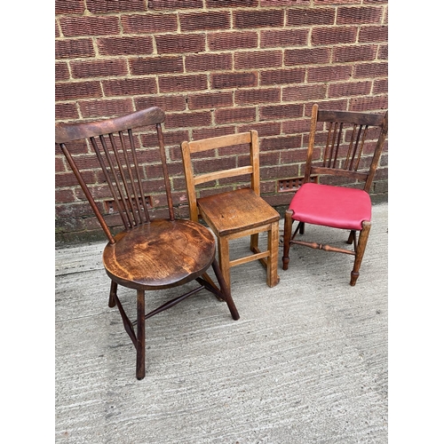 306 - Three assorted children's chairs