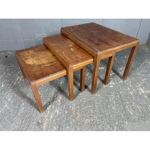 56 - A teak nest of three occasional tables by Gordon Russell