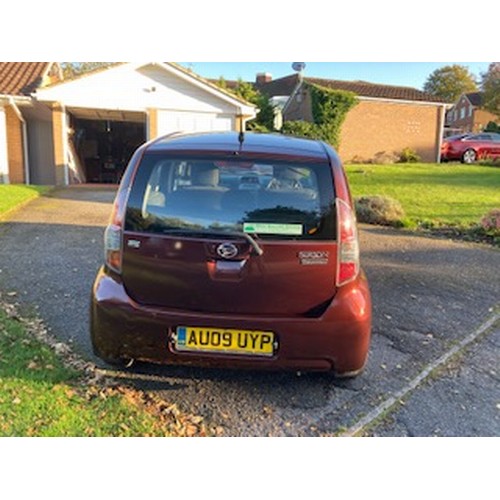 483 - 2009 Daihatsu Sirion SE 1.3l Petrol - AUTOMATIC - 42,095 Miles - MOT 09/06/2022