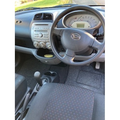 483 - 2009 Daihatsu Sirion SE 1.3l Petrol - AUTOMATIC - 42,095 Miles - MOT 09/06/2022