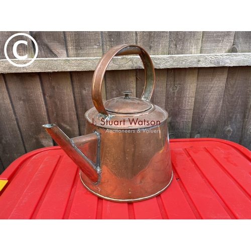 132 - Copper kettle