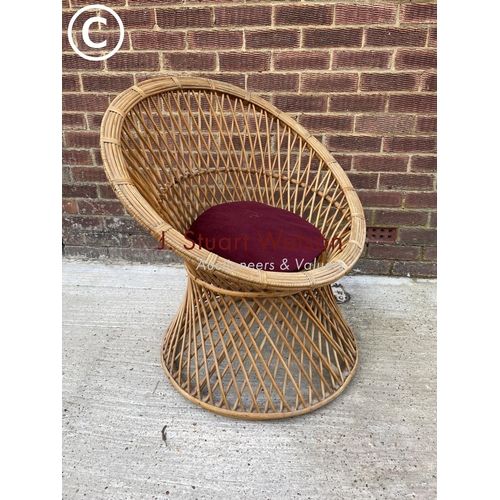 308 - A wicker chair