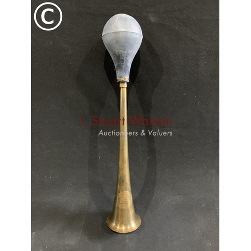 487 - Brass Car Horn