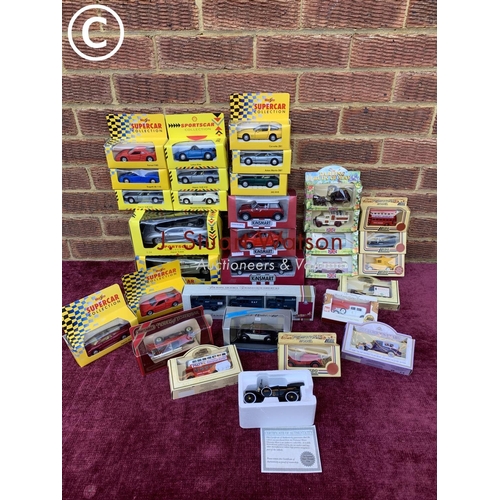 504 - Collection of 32 boxed model cars