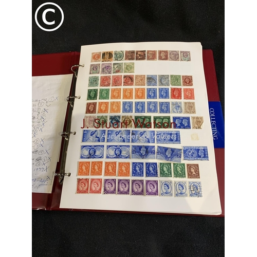 599k - GB stamp album 1890's - 2008 including 28 pages 2000- 2008 containing many mint issues. Video availa... 