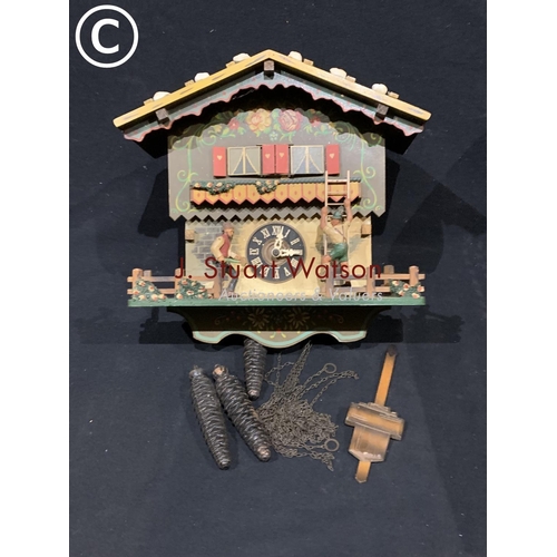 800 - German Wooden cuckoo clock