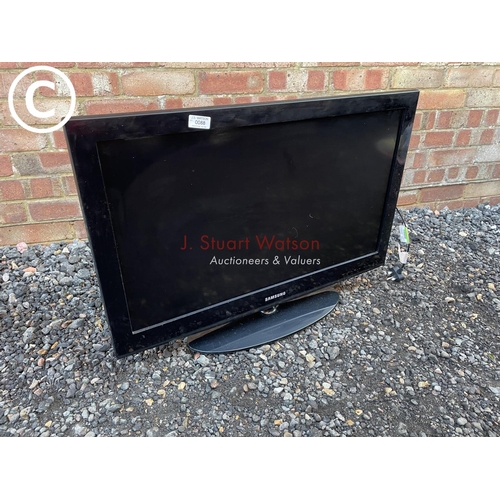 88 - A Samsung flat screen Tv