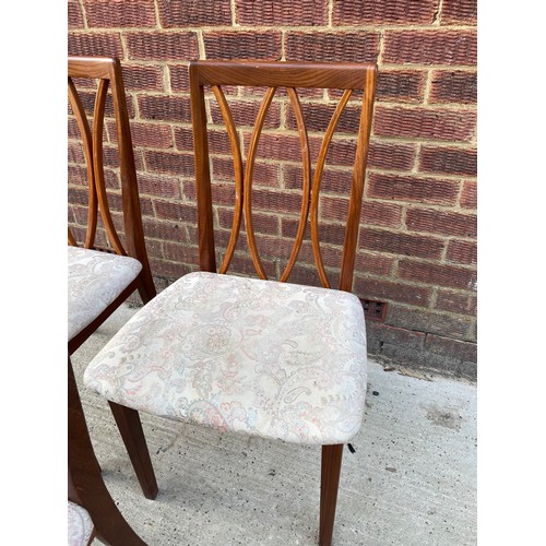 436 - Three g Plan dining chairs