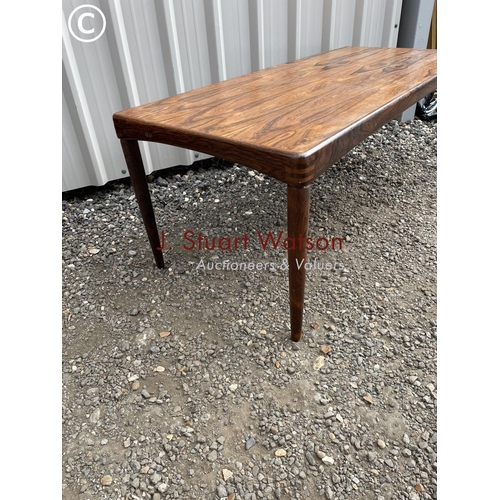 137 - A  mid century danish design rosewood coffee table