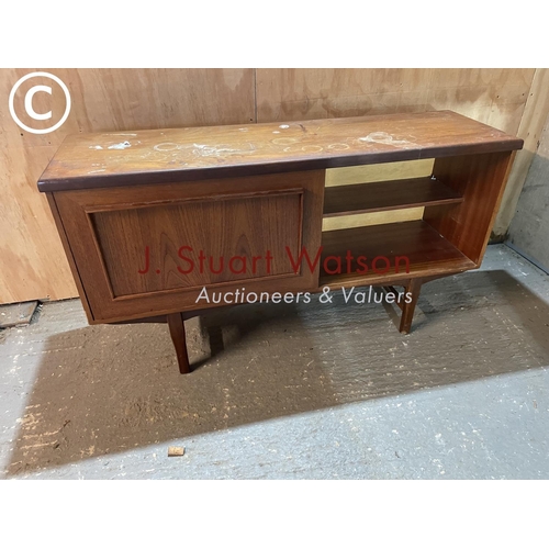 355 - A mid century teak sideboard 138 wide