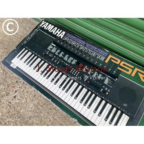 388 - A yamaha portatone psr 200 keyboard in box