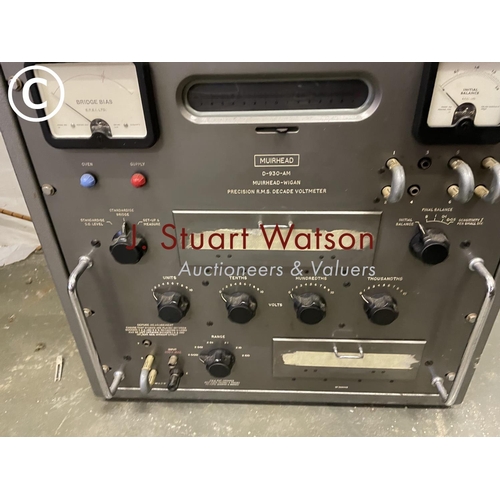 456 - A Marconi double pulse generator together with a muirhead decade voltmeter