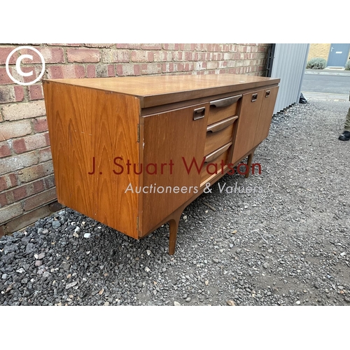 77 - A  Mid century teak sideboard by Greeves and Thomas 177 wide