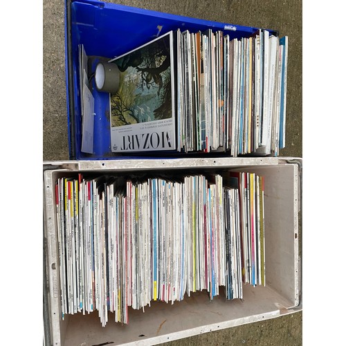 1034 - Two crates of LP's (not including crates)