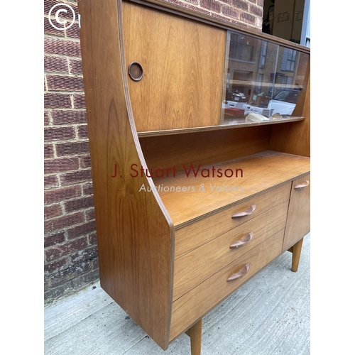 143 - A teak highboy sideboard by avalon