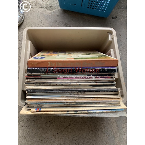 563 - Box of LPs genres from 1960 -70s