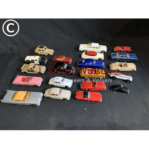 677 - 20 Dinky and other diecast cars