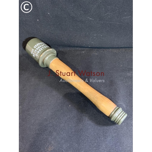 792 - German reproduction stick grenade