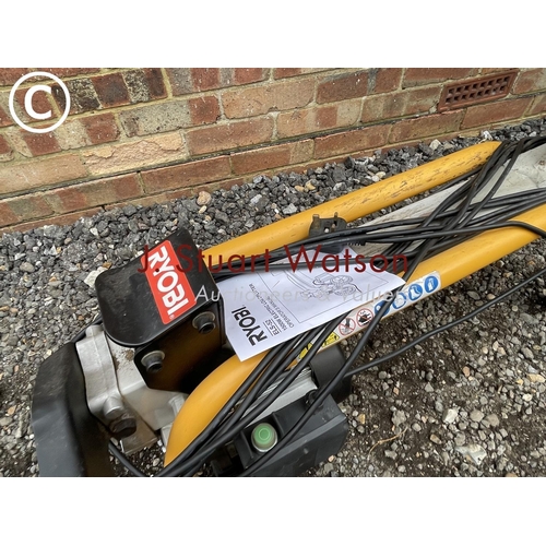 94 - A ryobi electric log splitter